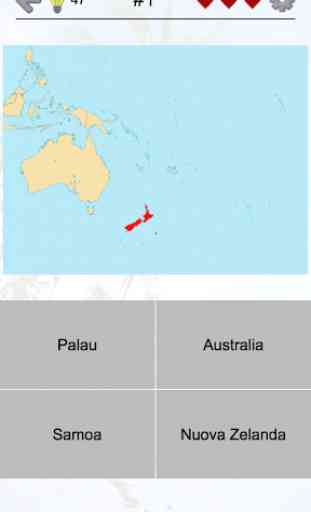 Australia e Paesi dell'Oceania - Bandiere e mappe 1
