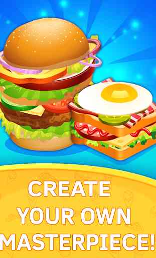 Baby kitchen game Burger Chef 4
