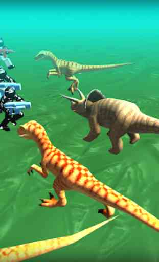 Battle Simulator: Stickman v.s. Dinosaur 4