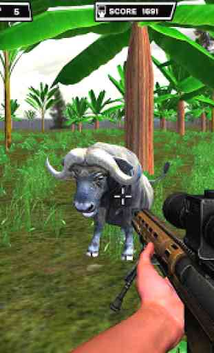 Caccia agli animali: Safari 4x4 sparatutto armato 2