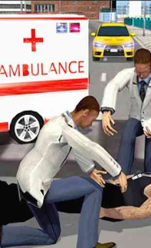 City Ambulance Rescue Driver: Ambulance Simulator 2