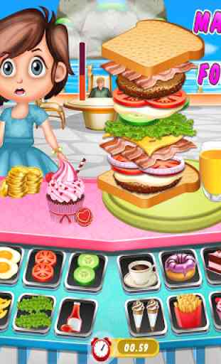 club sandwich cafe: cucina ristorante fast food 2