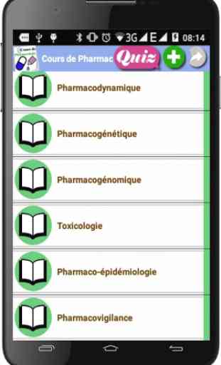 Cours de Pharmacologie 3