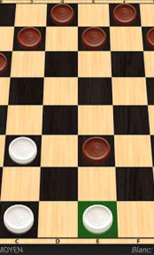 Dames free game 3D-Draughts 1