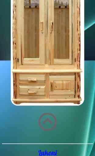 Design del cabinet in legno 2