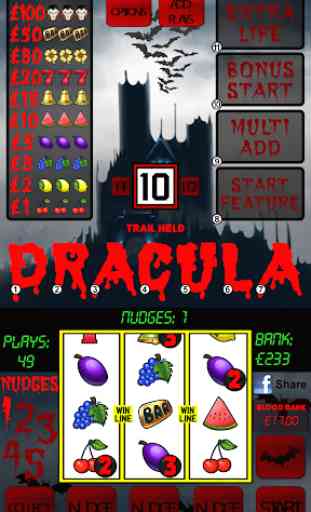 Dracula Fruit Machine 3