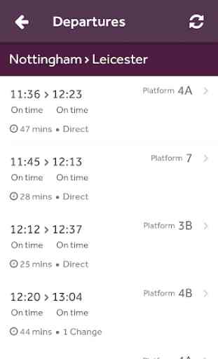 EMR - Train Times & Tickets 2