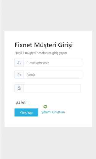 FixNET Online İşlem Merkezi - Müşteri Paneli 2
