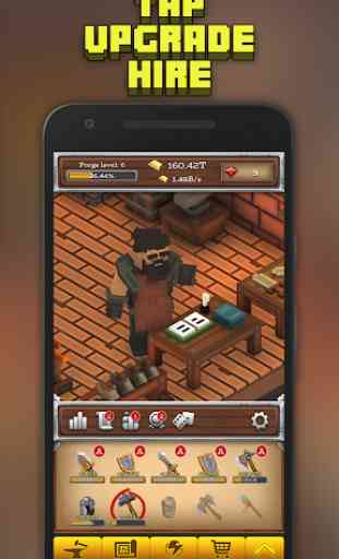ForgeCraft - Idle Tycoon. Crafting Business Game. 3