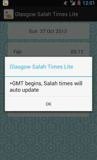 Glasgow Salah Times Lite 2