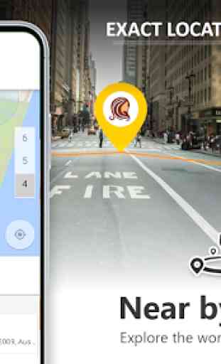 GPS Navigazione Vivere Mappe - Itinerario Carta 3
