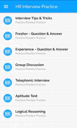 HR Interview Practice 2