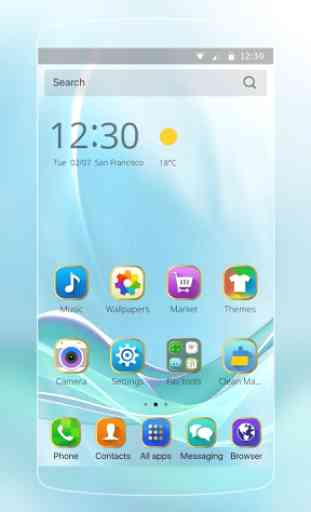 Il tema per Samsung S8 Phone 1