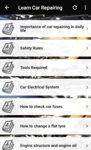 Learn Car Repairing Offline 2