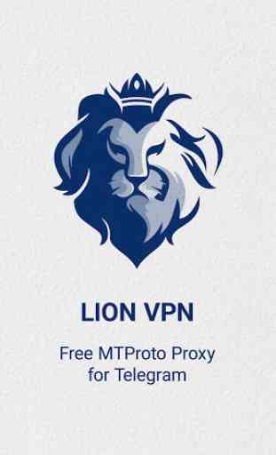 Lion VPN - MTproto  Proxy for Telegram 1