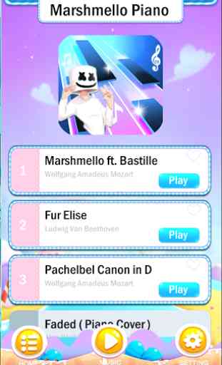 Marshmello : Piano Tiles 3 DJ Music Magic Tiles 4