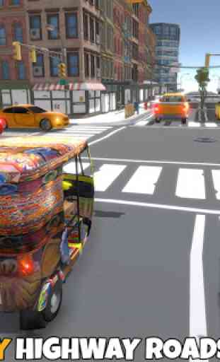 Modern Tuk Tuk Rickshaw Driving Simulator 2