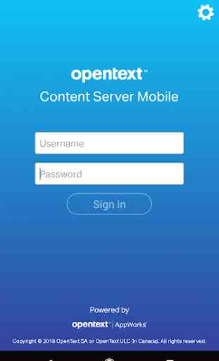 OpenText Content Server Mobile 1