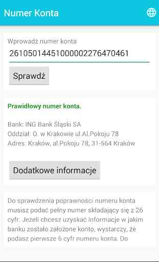 Polish Bank Account Number 1