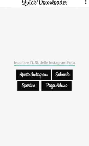 Rapido Scaricare di Video per Instagram+Foto Salva 1