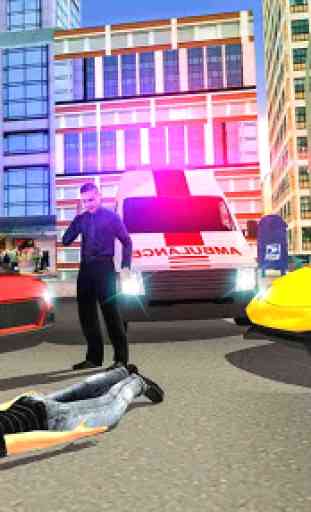 Real City Ambulance Simulator & Rescue 1