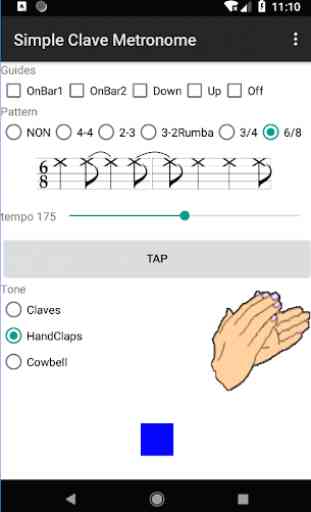 Simple Clave Latin Metronome 2