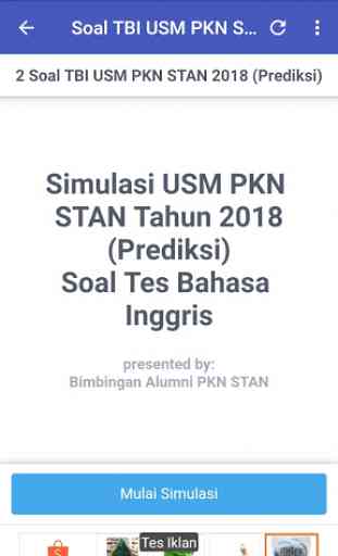 Soal Prediksi USM PKN STAN 2020 Sistem CAT 4