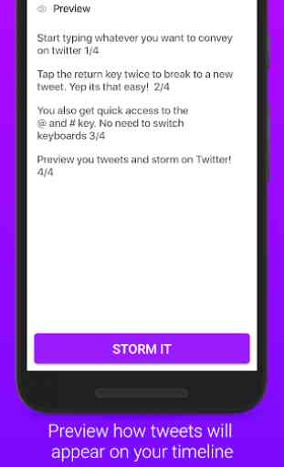 Storm It - Tweetstorm on Twitter 2