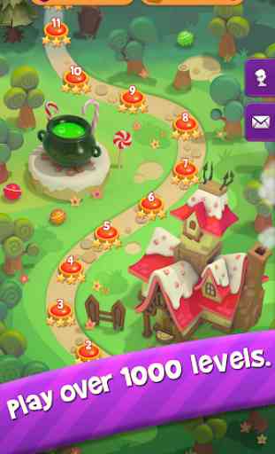 Sugar Witch - Sweet Match 3 Puzzle Game 4