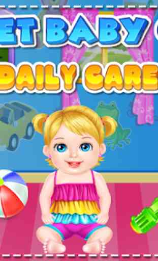 Sweet Baby Girl Daily Care - Baby care & Dress up 1