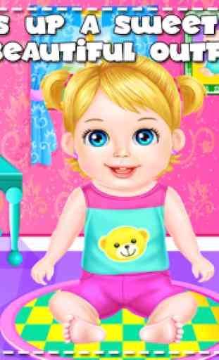 Sweet Baby Girl Daily Care - Baby care & Dress up 4
