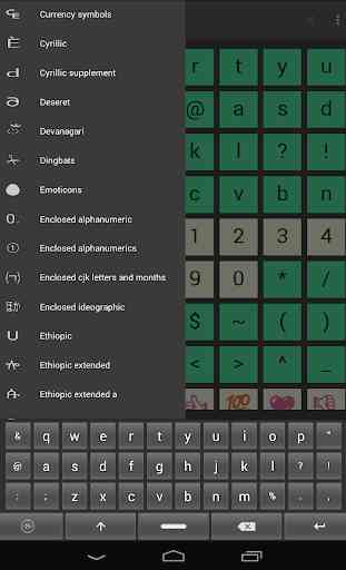 Symbols Shortcuts 2 with custom Keyboard 1