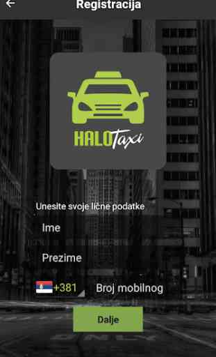 Taxi HALO 4