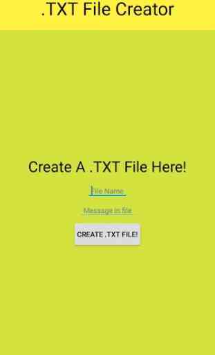 Text File Creator 1