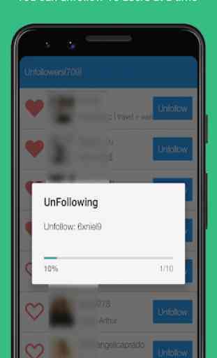 Unfollow and Follow users for instagram 3