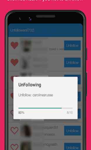 Unfollow and Follow users for instagram 4