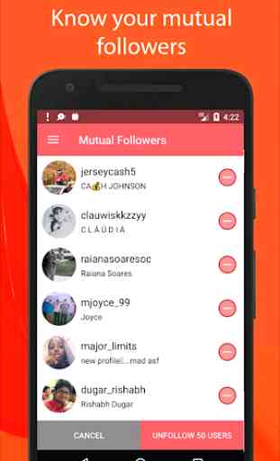 Unfollowers for Instagram - Fans and Followers 2