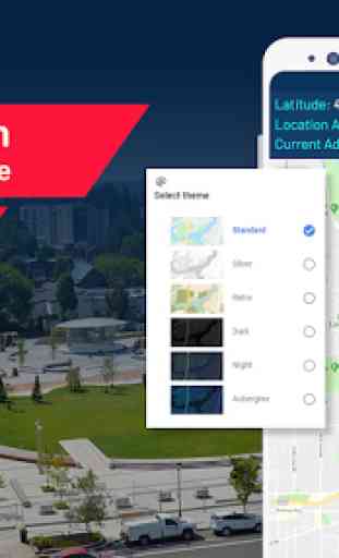 Vivere strada Visualizza Carta geografica HD: GPS 2