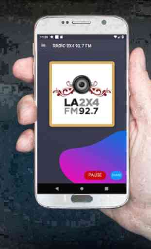 Radio La 2x4 92.7 FM APP Argentina en Vivo Gratis 1