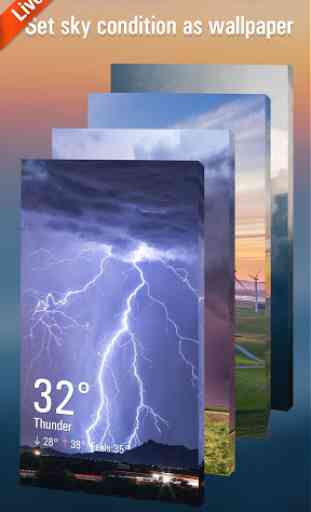 3D Weather Live Wallpaper for Free 1