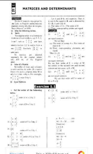 9th class math solved solution Exercises 2