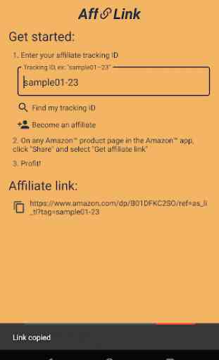 AffLink - Affiliate Link Generator for Amazon 2
