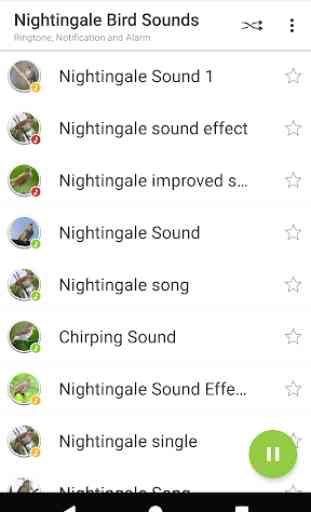 Appp.io - Nightingale canto degli uccelli 2