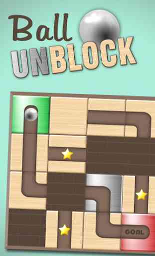 Ball Unblock - Far scorrere i blocchi e rotolare 1