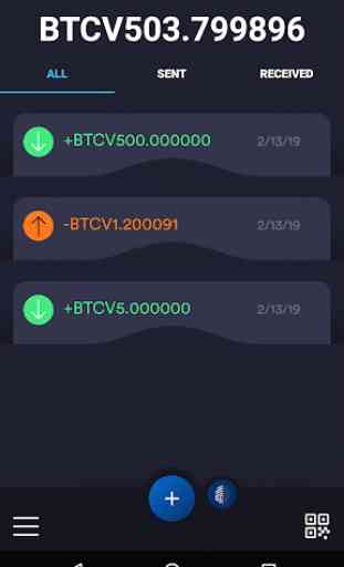 BitcoinV Wallet 1