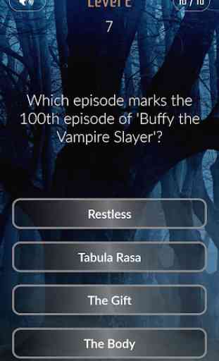 Buffy the Vampire Slayer Trivia Quiz 2