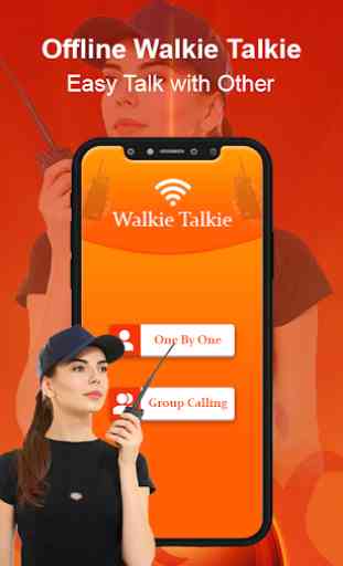 Chiamate online senza Internet PTT Walkie Talkie 1