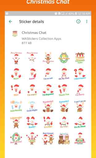 Christmas Stickers for WhatsApp - WAStickerApp 1