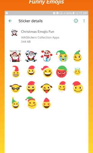 Christmas Stickers for WhatsApp - WAStickerApp 2