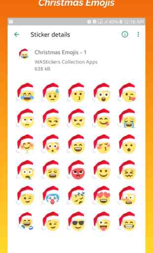 Christmas Stickers for WhatsApp - WAStickerApp 3